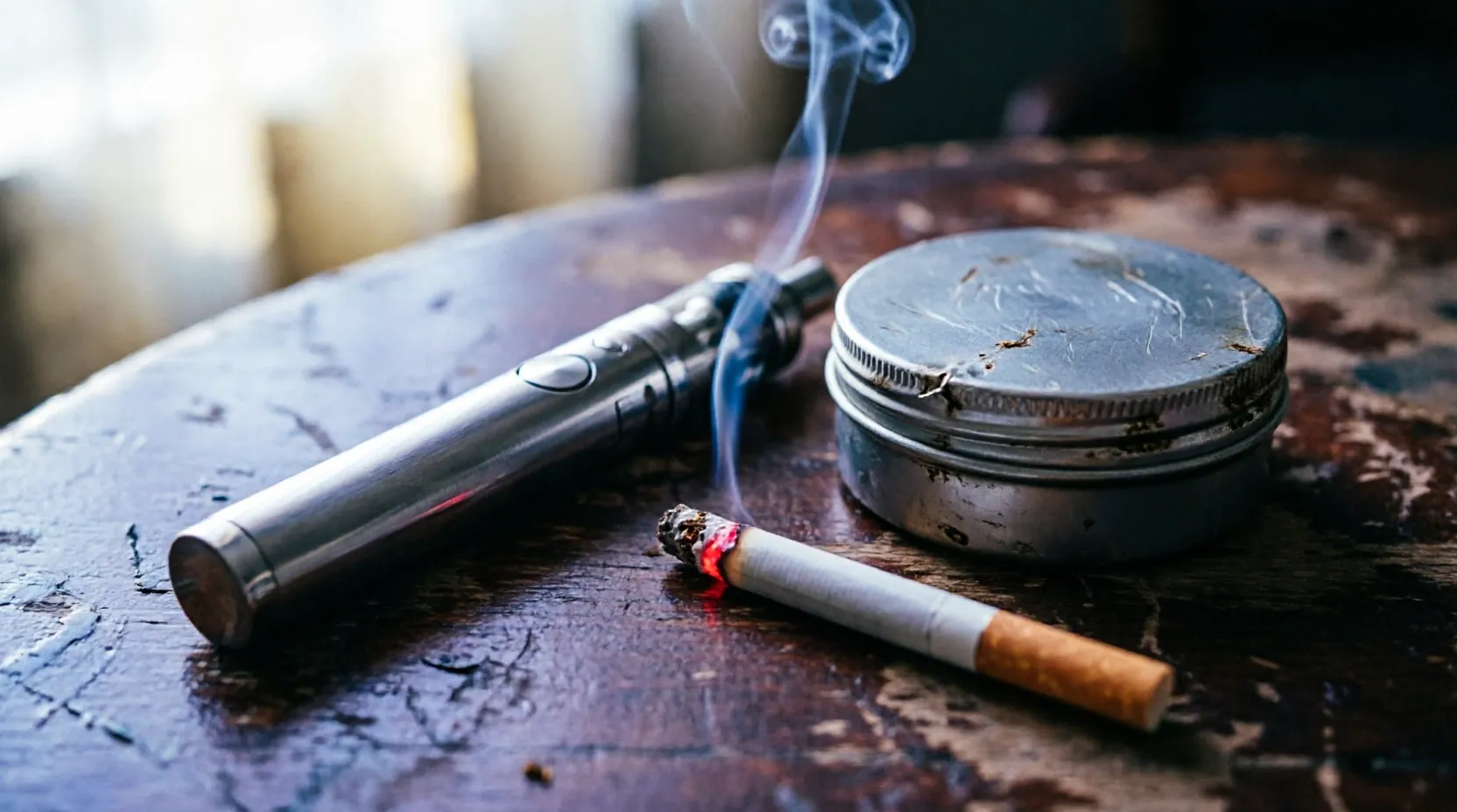 Сигарета, снюс и вейп